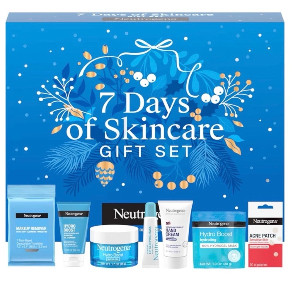 ☀️NEW Neutrogena 7 Days of Skincare Advent Calendar Gift Set